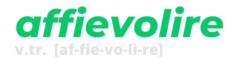 affievolire
