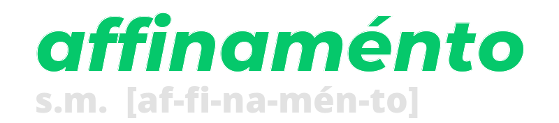 affinamento