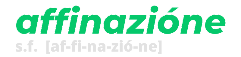 affinazione