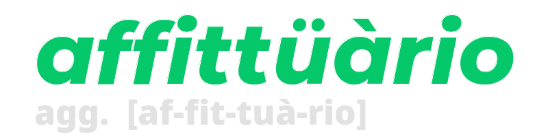 affittuario