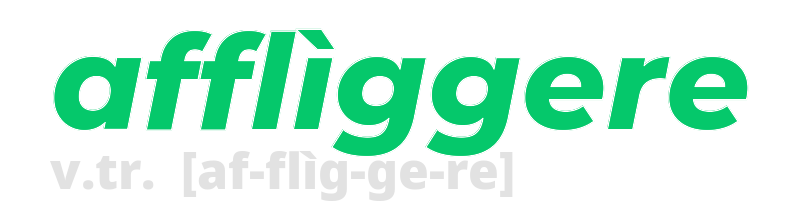 affliggere