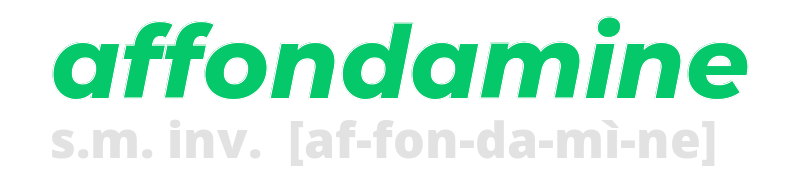 affondamine
