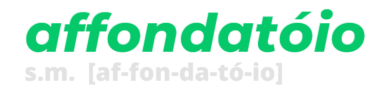 affondatoio