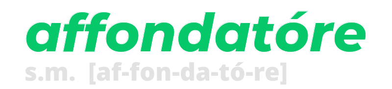 affondatore
