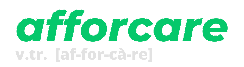 afforcare