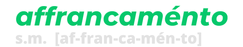 affrancamento