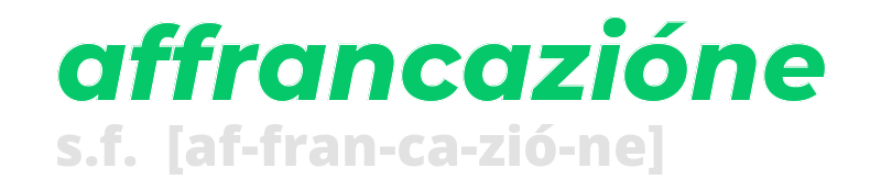 affrancazione