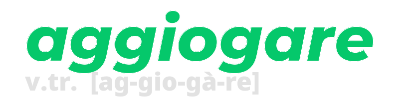 aggiogare