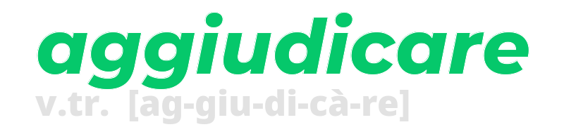 aggiudicare