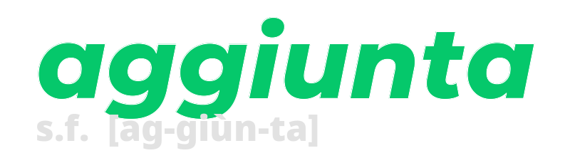 aggiunta