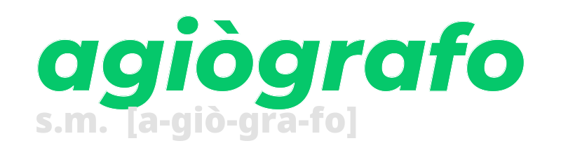 agiografo