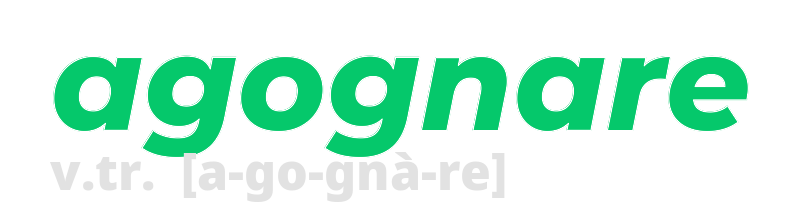 agognare