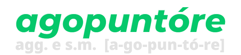 agopuntore