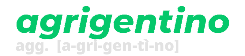 agrigentino