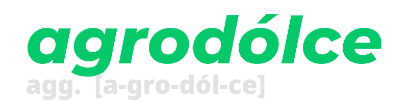 agrodolce