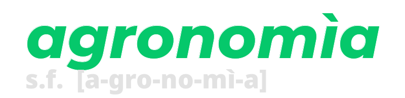 agronomia