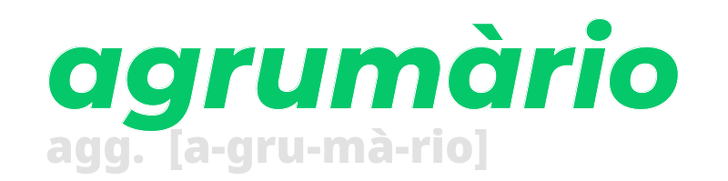 agrumario
