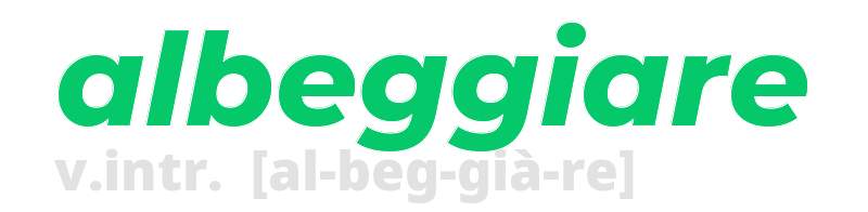 albeggiare