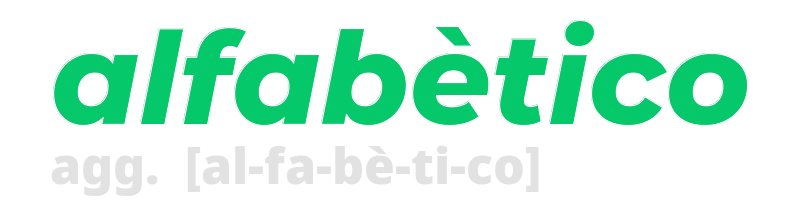 alfabetico