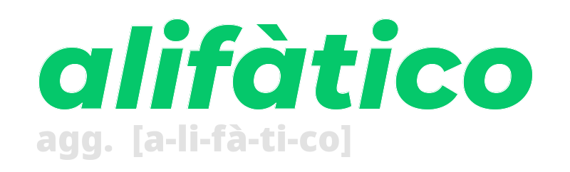 alifatico