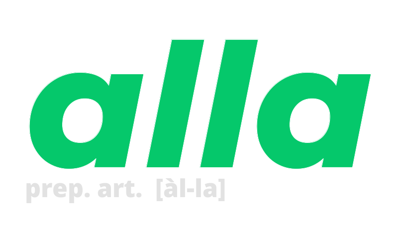 alla