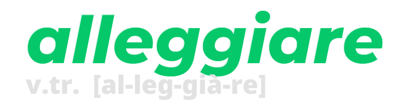 alleggiare