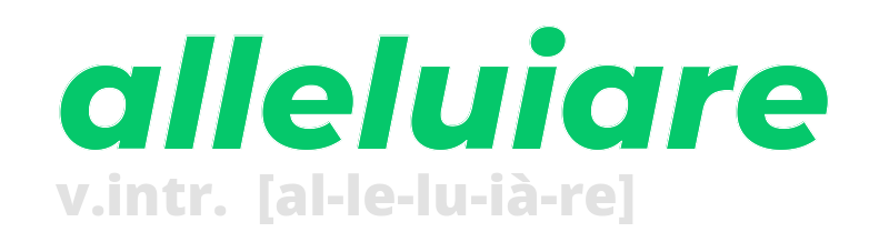 alleluiare