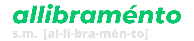 allibramento