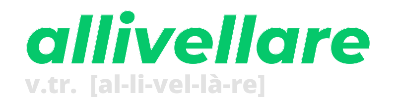 allivellare