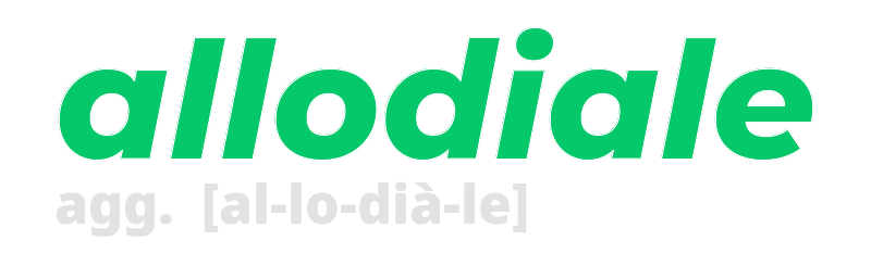 allodiale