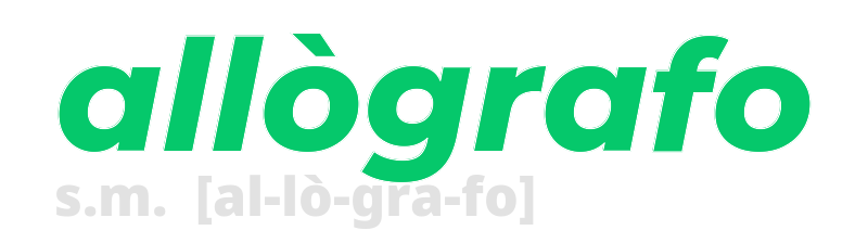 allografo