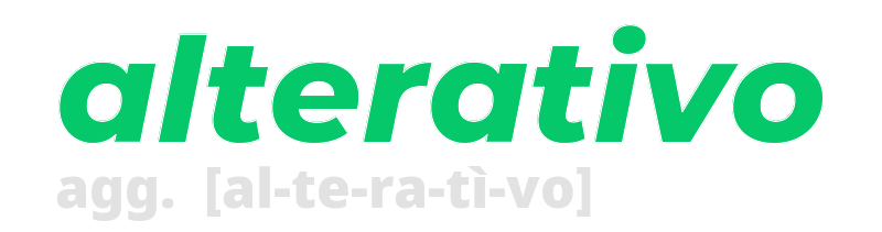 alterativo