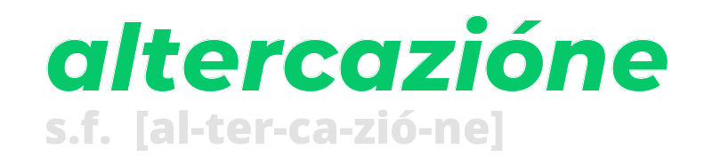 altercazione