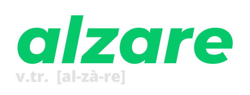 alzare