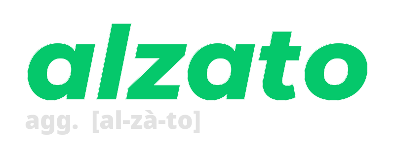 alzato