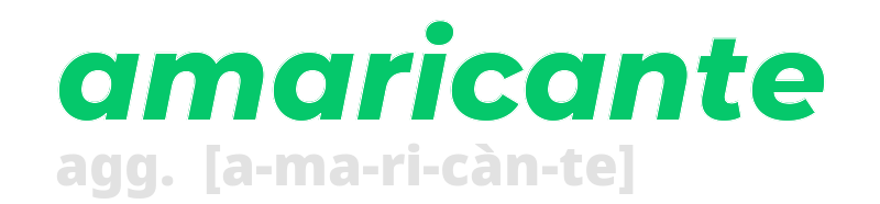 amaricante