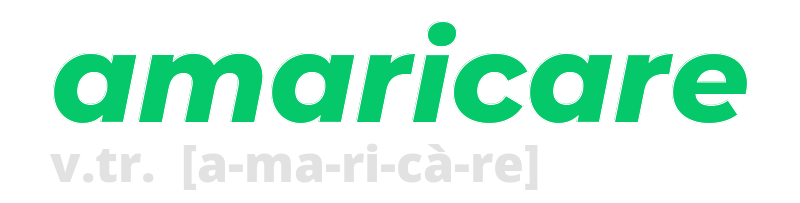 amaricare