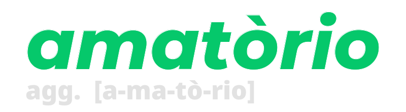 amatorio