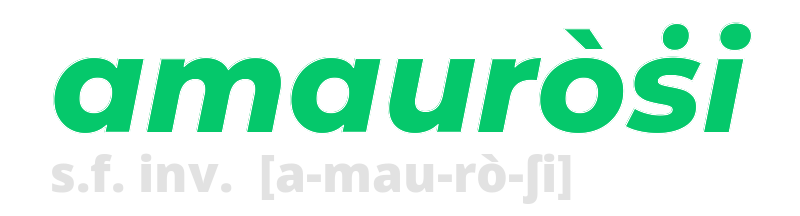 amaurosi