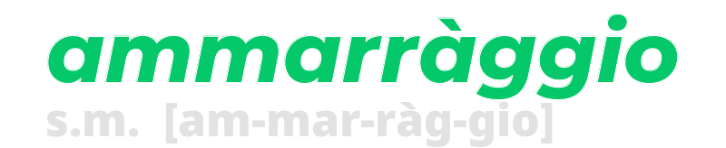 ammarraggio