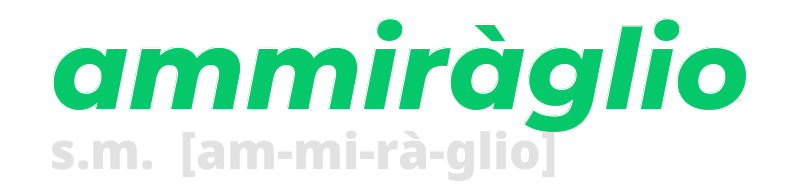 ammiraglio