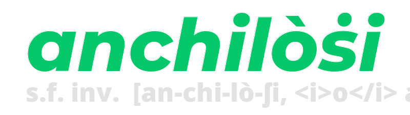 anchilosi