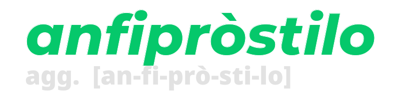 anfiprostilo