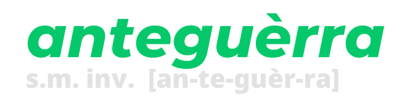 anteguerra