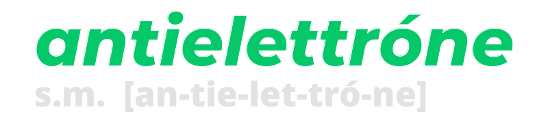 antielettrone