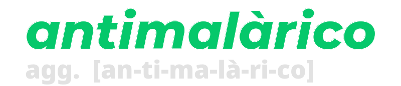 antimalarico