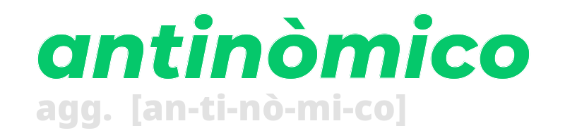 antinomico