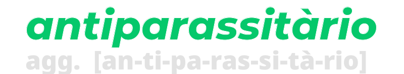 antiparassitario