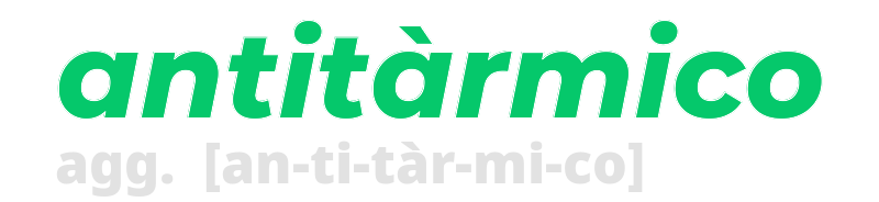 antitarmico