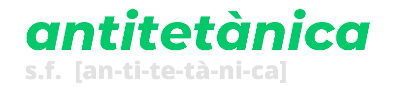 antitetanica